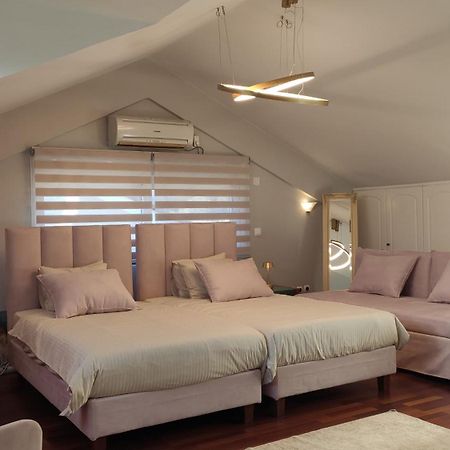 Beautiful Maisonette With A View To The Mountains And The Sea Agia Marina  Buitenkant foto