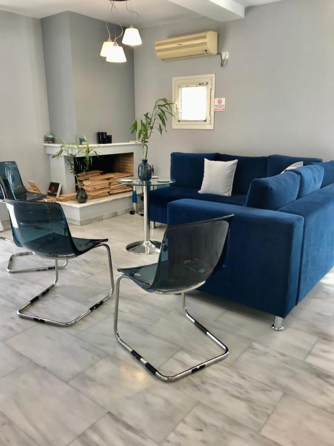 Beautiful Maisonette With A View To The Mountains And The Sea Agia Marina  Buitenkant foto