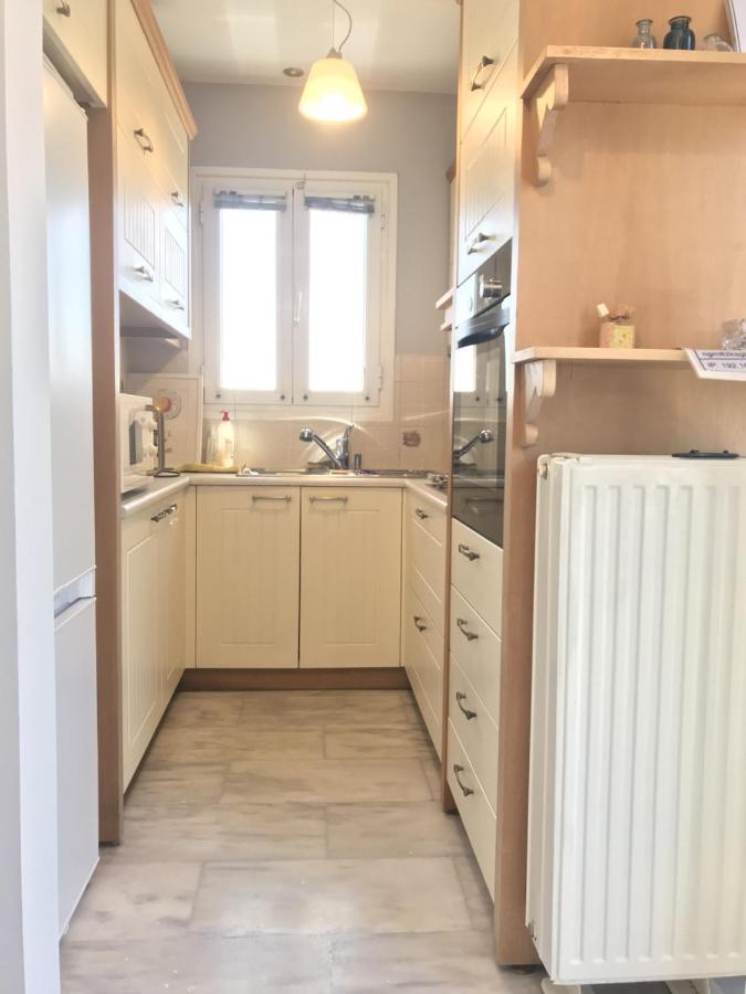 Beautiful Maisonette With A View To The Mountains And The Sea Agia Marina  Buitenkant foto
