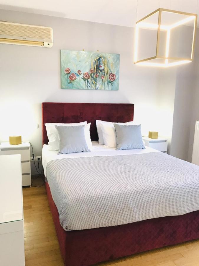 Beautiful Maisonette With A View To The Mountains And The Sea Agia Marina  Buitenkant foto